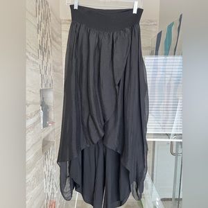 Slate Blue Layered Skirt/Pants by GORGEOUS GODDESS WEAR